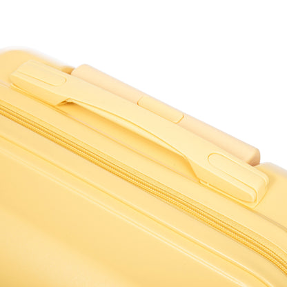14'/20' 2-Piece ABS Spinner Wheel Luggage Set with Combination Lock