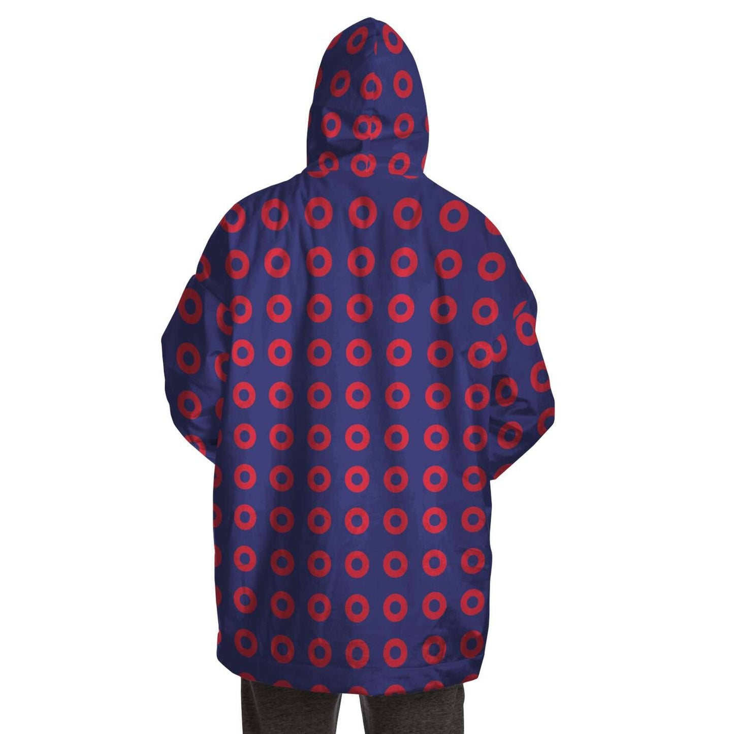 Phish Premium Sherpa Snug Hoodie | WEARABLE BLANKET | Fishman Donuts