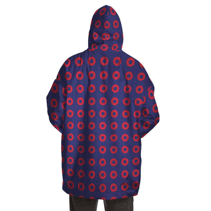 Phish Premium Sherpa Snug Hoodie | WEARABLE BLANKET | Fishman Donuts