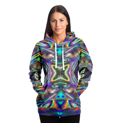 Holographic Print Premium Pullover Hoodie