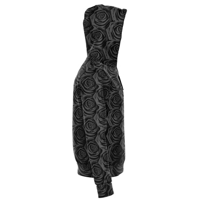 BLACK ROSES PREMIUM ZIP UP HOODIE