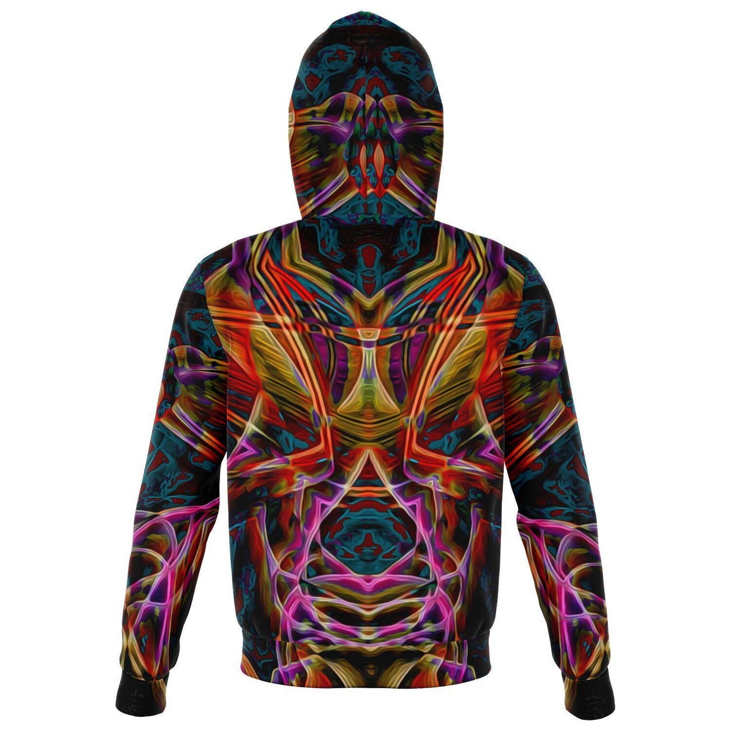 MIDNIGHT GAZE PREMIUM ZIP UP HOODIE