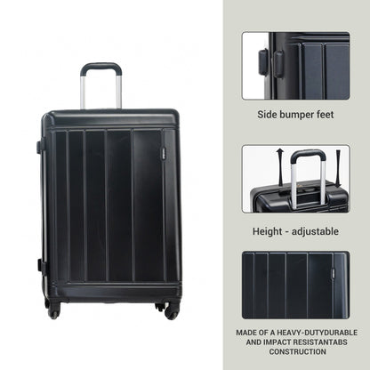 GigaTech 9-Piece Black Luggage Set With TSA Lock