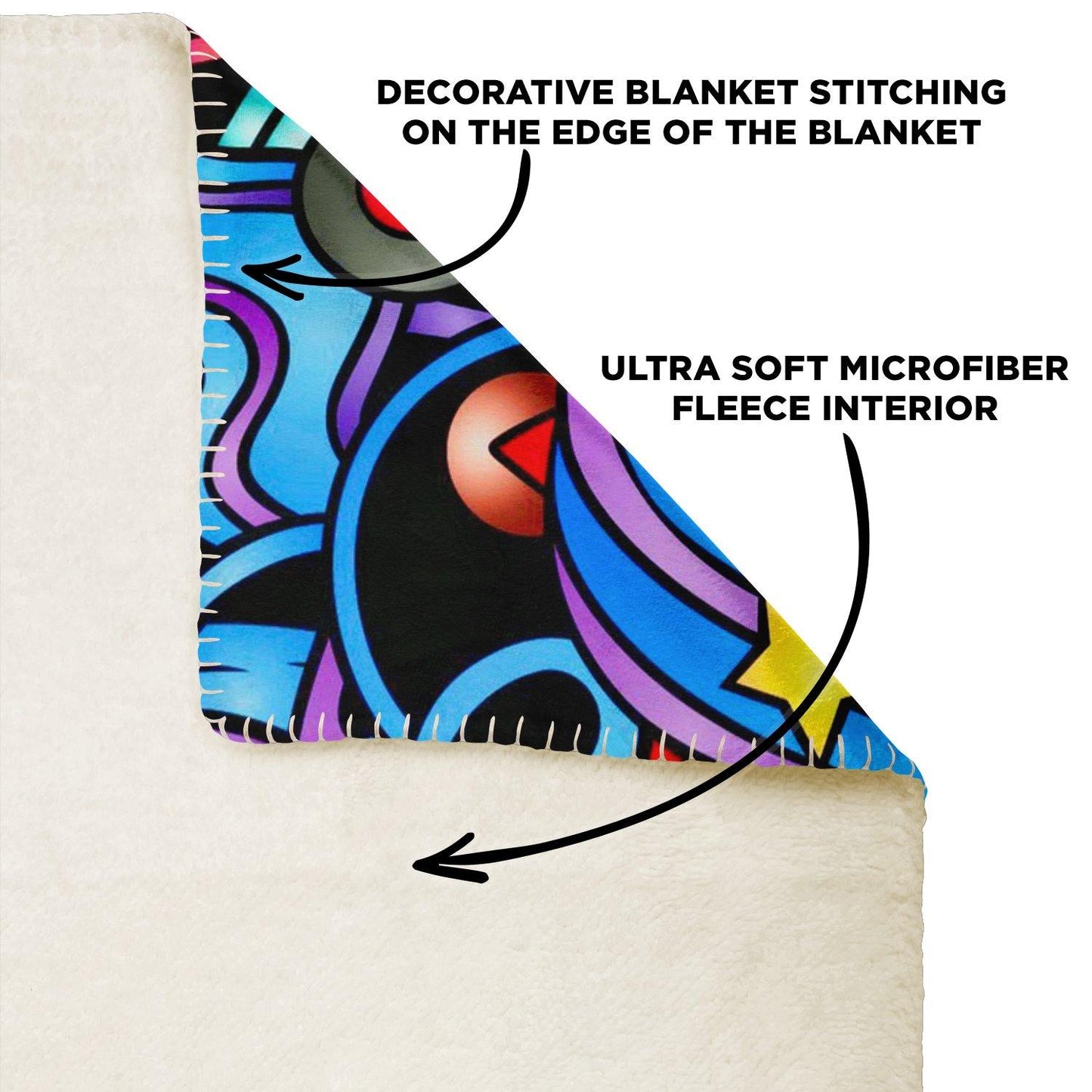 Boogie Posse Premium Microfleece Blanket