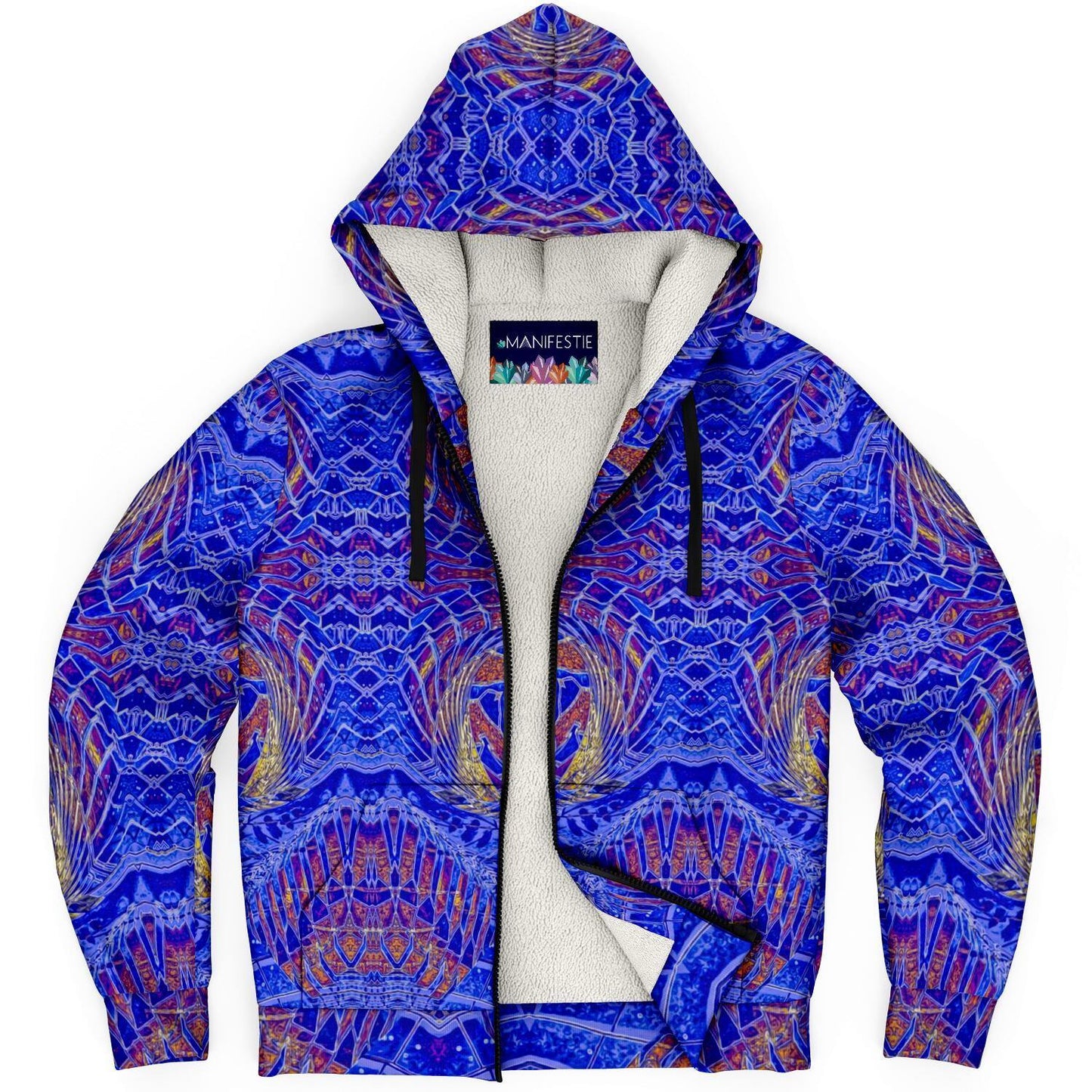 Temple of Anubis Premium Sherpa Lined Zip Hoodie