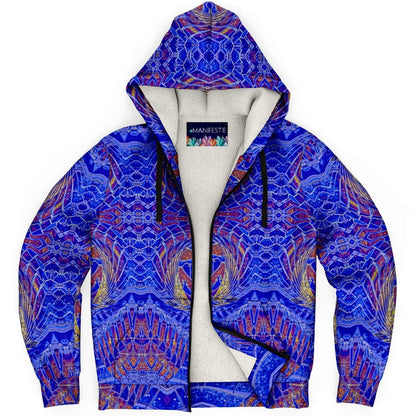 Temple of Anubis Premium Sherpa Lined Zip Hoodie
