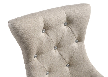 Gabrian Two Tone Reclaimed Side Chair (Set of 2) - Beige / Gray