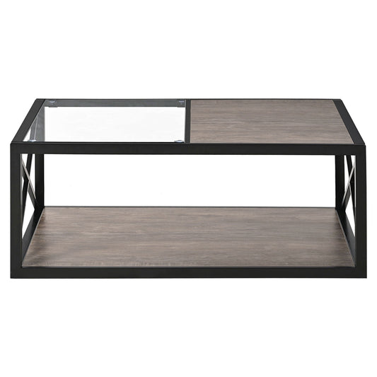 Industrial Style Coffee Table for Bedroom & Living Room