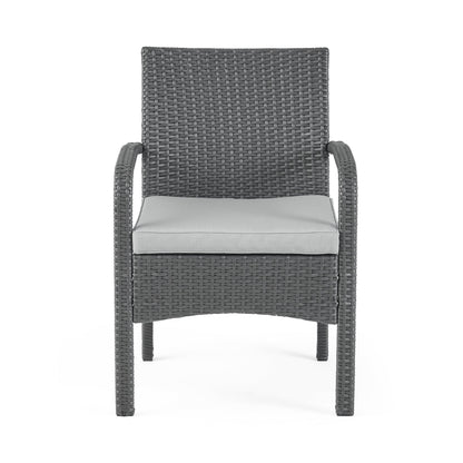 Cordoba KD Wicker 4 Piece Chat Set