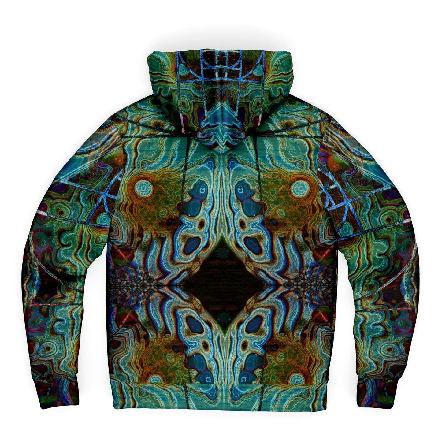 Fibonaccis Fantasy Premium Sherpa Lined Zip Hoodie