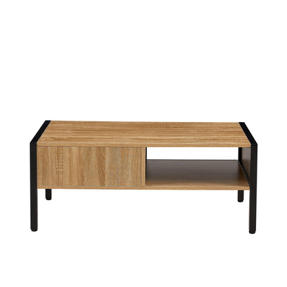Modern Rattan Coffee Table 40.16 Inches