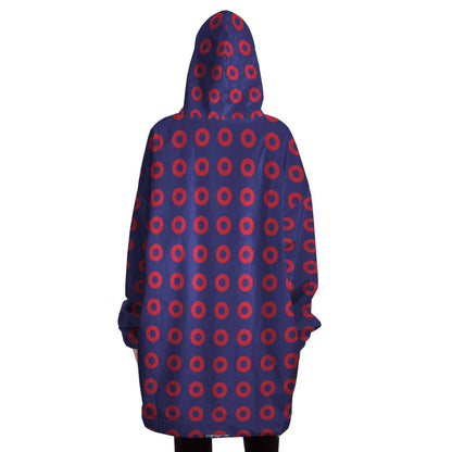 Phish Premium Sherpa Snug Hoodie | WEARABLE BLANKET | Fishman Donuts