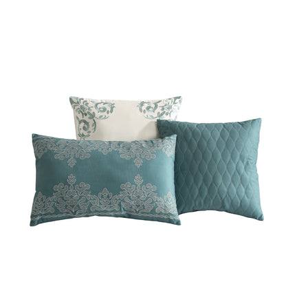 Marana 9 Pc Medallion Jacquard Comforter Set
