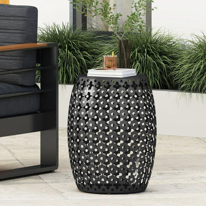 Modern Design Metal End Table Large