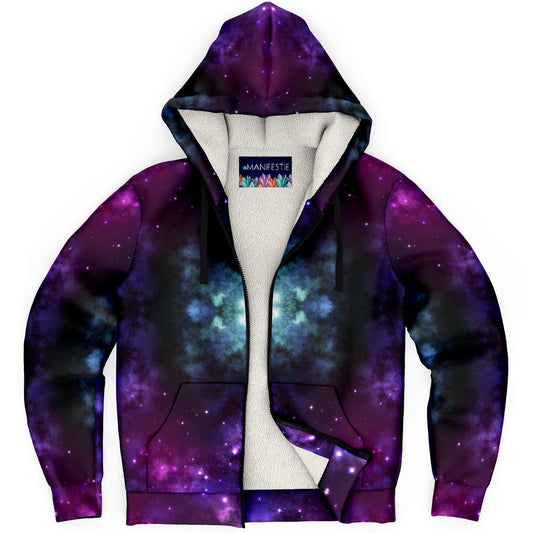 Galactic Premium Sherpa Lined Zip Hoodie