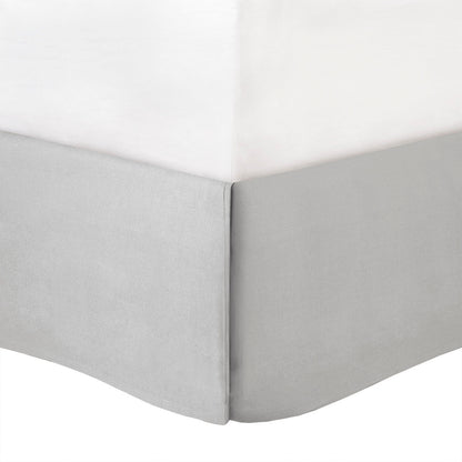 7 Piece Tufted Comforter Set Grey Queen