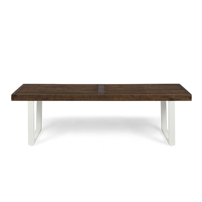 Intrinsic Outdoor Dining Bench With Slat Top