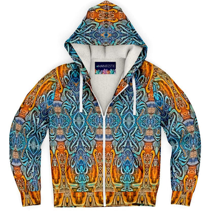 Nightspell Premium Sherpa Lined Zip Hoodie