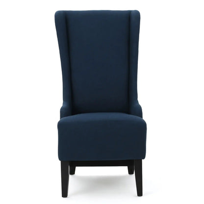 Alight Upholstered Dining Chair With High Back And Birch Wood Legs (Set of 2)