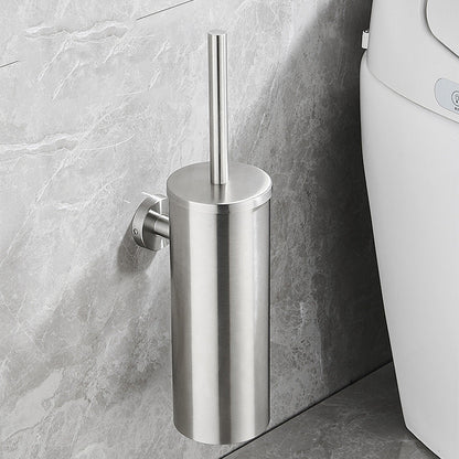 Stainless Steel Floor Toilet Brush Toilet Cleaning Brush Suit