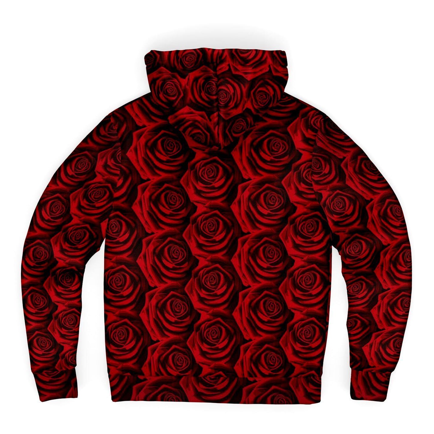Moody Roses Premium Sherpa Lined Zip Hoodie