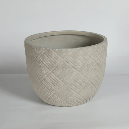 Round Concrete Planter Set of 2