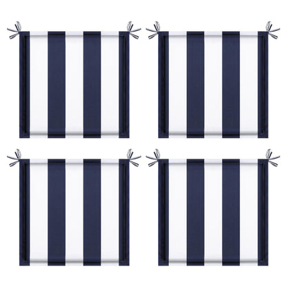 4PCS Outdoor Patio Seat Cushion Replacement with Ties