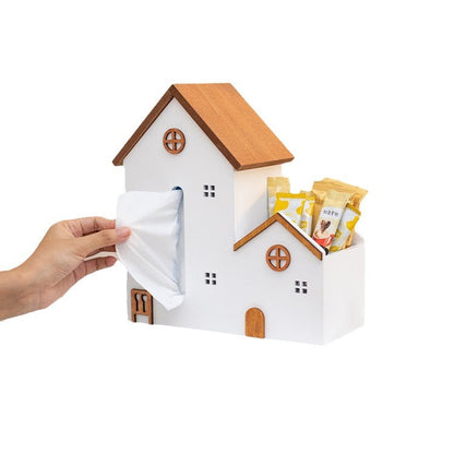 Multi-functional Tissue Box Remote Control Storage Coffee Table Tissue Box