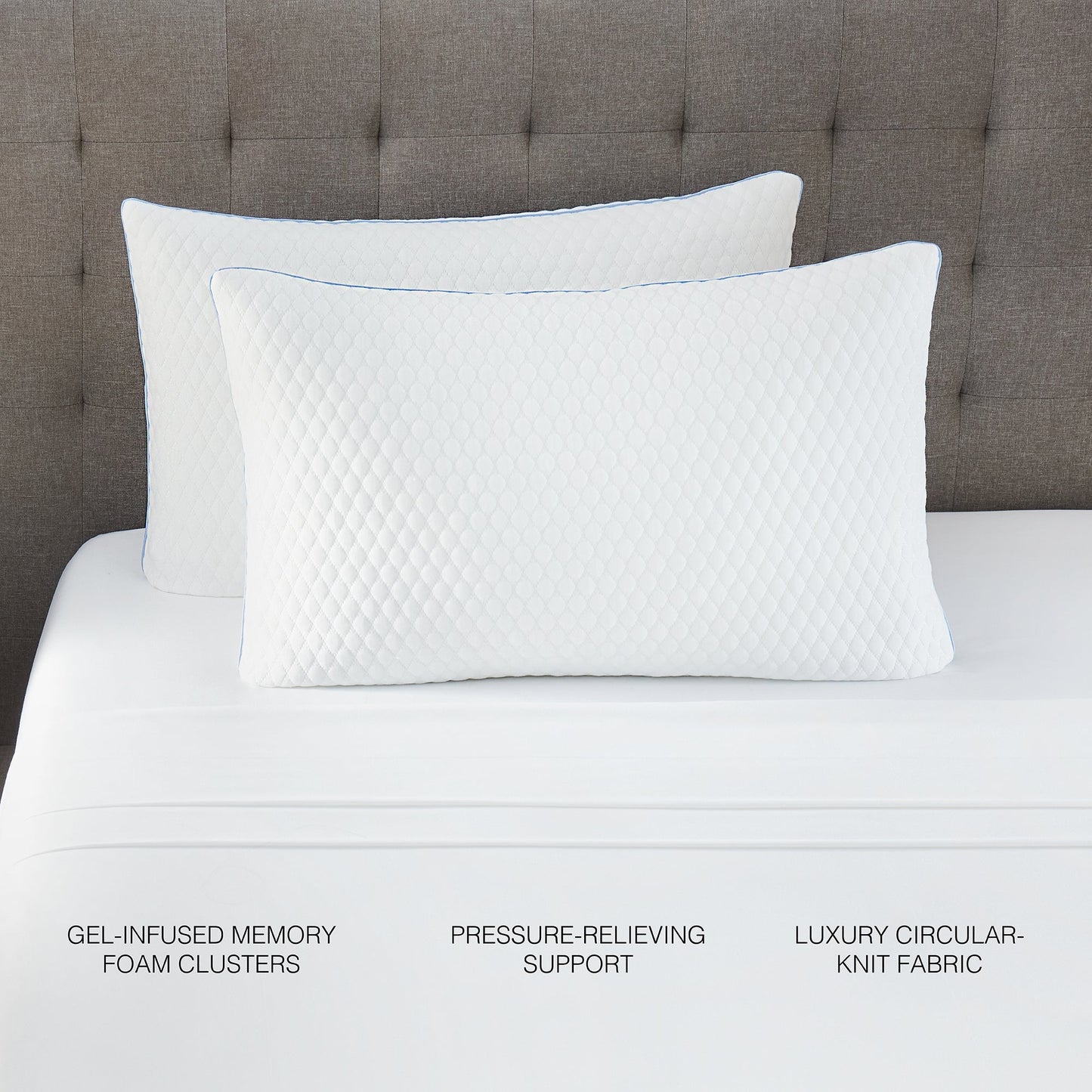 Restonic ComfortCare Plush King Size Mattress with Premium Comfort Bedding Pack