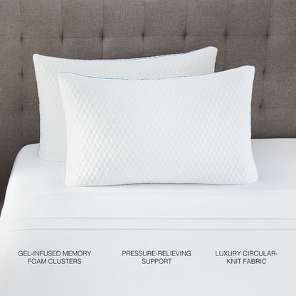 Restonic ComfortCare Plush King Size Mattress with Premium Comfort Bedding Pack