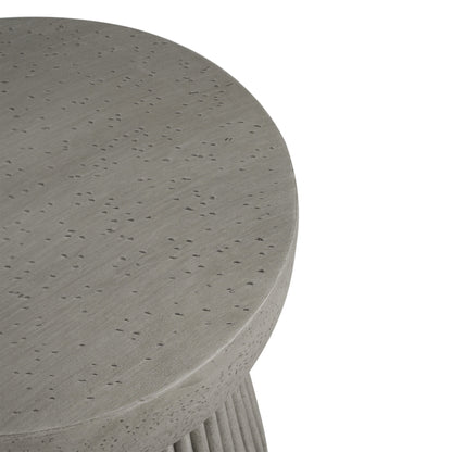 Outdoor Lightweight Concrete Side Table