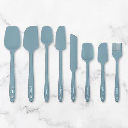 3 Piece Silicone Spatula Set - Red