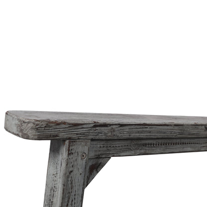 Wooden Oversized Porch Rocker Chair With Wide Seat and Tall Backrest