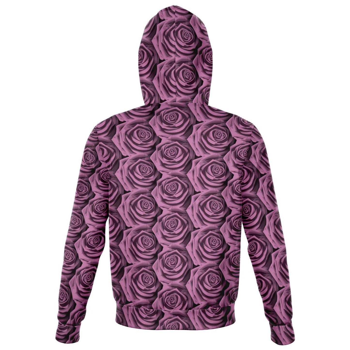 PINK ROSES PREMIUM ZIP UP HOODIE
