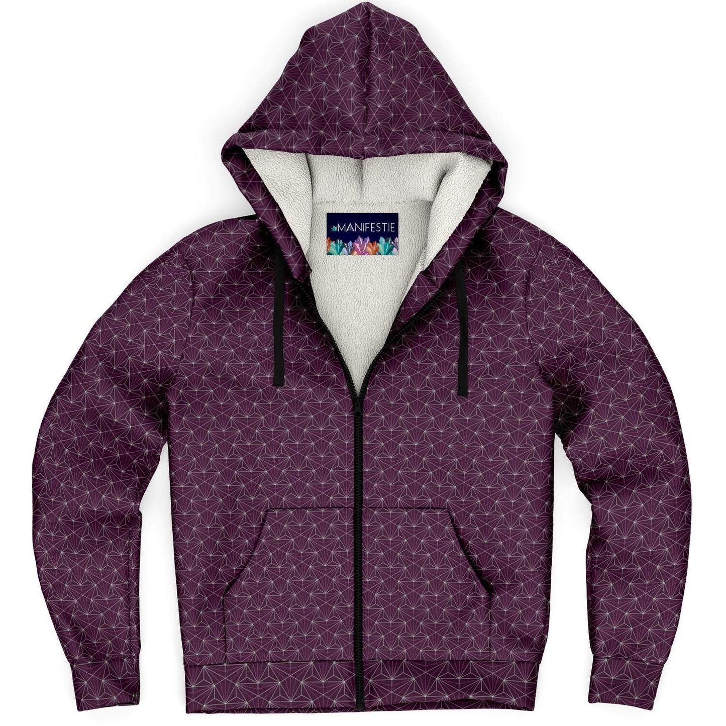 Ruby Sacred Connections Premium Sherpa Lined Zip Hoodie