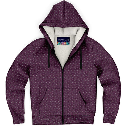Ruby Sacred Connections Premium Sherpa Lined Zip Hoodie
