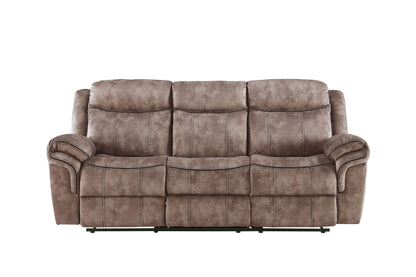 Zubaida Two Tone 3 Piece Recliner Living Room Set