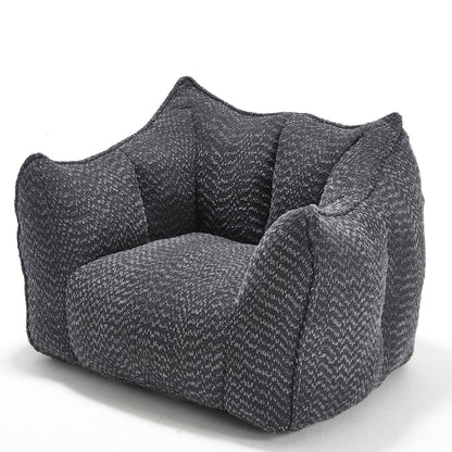 Comfortable Chenille Sofa Chairs With Highly Resilient Foam