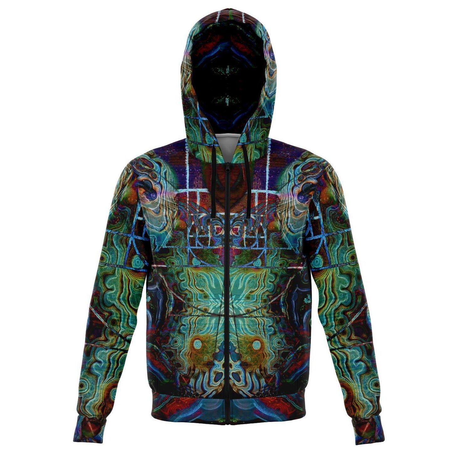FIBONACCIS FANTASY PREMIUM ZIP UP HOODIE