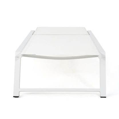 Myers Chaise Lounge White