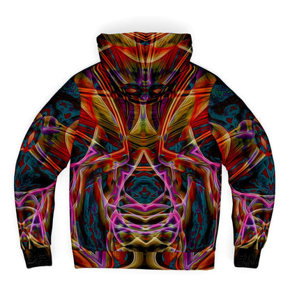 Midnight Gaze Premium Sherpa Lined Zip Hoodie