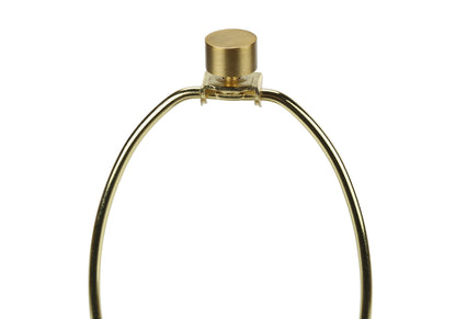 Contemporary Black Resin Table Lamp with Ivory Shade, 24 inches High