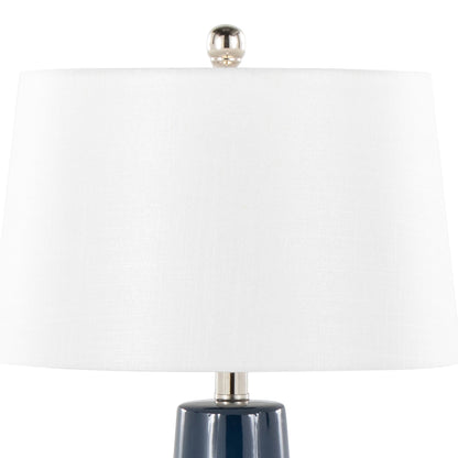 Penelope 22" Contemporary Ceramic Table Lamp