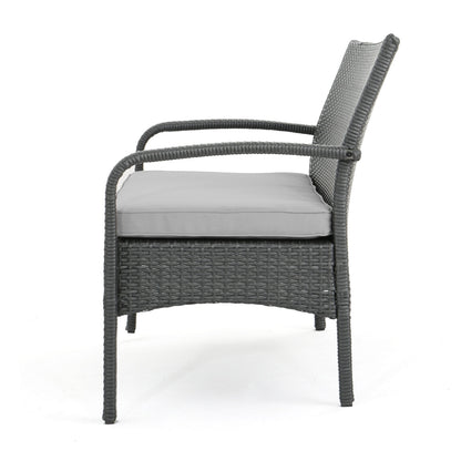 Cordoba KD Wicker 4 Piece Chat Set