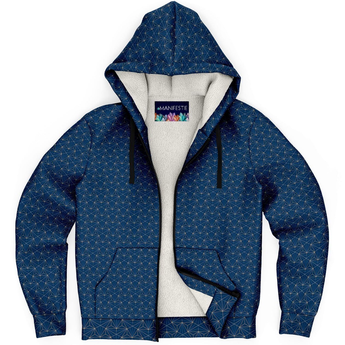 Topaz Sacred Connections Premium Sherpa Lined Zip Hoodie