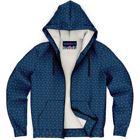 Topaz Sacred Connections Premium Sherpa Lined Zip Hoodie