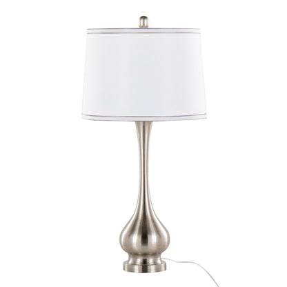 Cairo 28.75" Contemporary Metal Table Lamp Set of 2