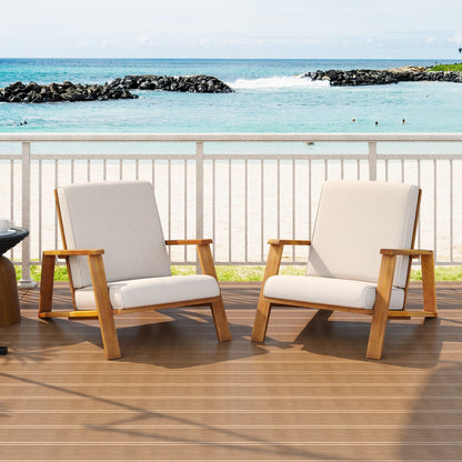 Outdoor Patio Lounge Chair Set of 2