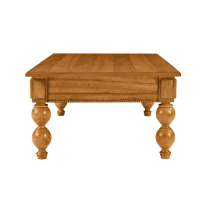 Rectangular Wooden Coffee Table with Storage Drawer