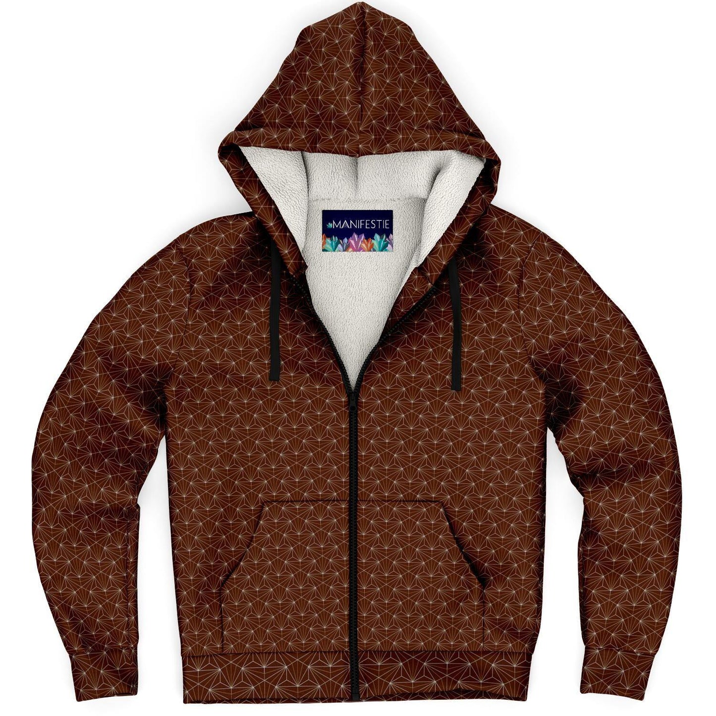 Jasper Sacred Connections Premium Sherpa Lined Zip Hoodie